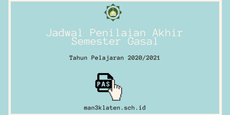 26 November, PAS Gasal Dimulai