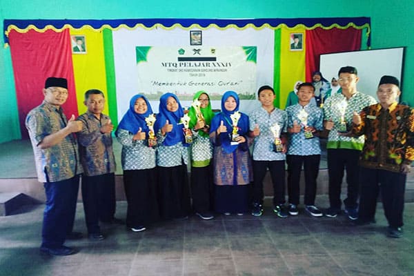 Kompetisi MTQ Pelajar Ke-34 Tingkat Eks-Kawedanan Gondang Winangun