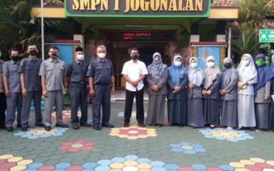 Sosialisasi PPDB di SMPN 1 Jogonalan
