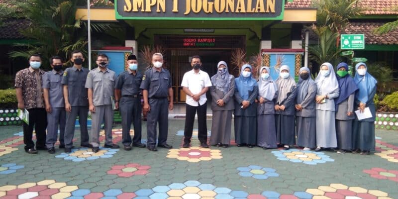Sosialisasi PPDB di SMPN 1 Jogonalan